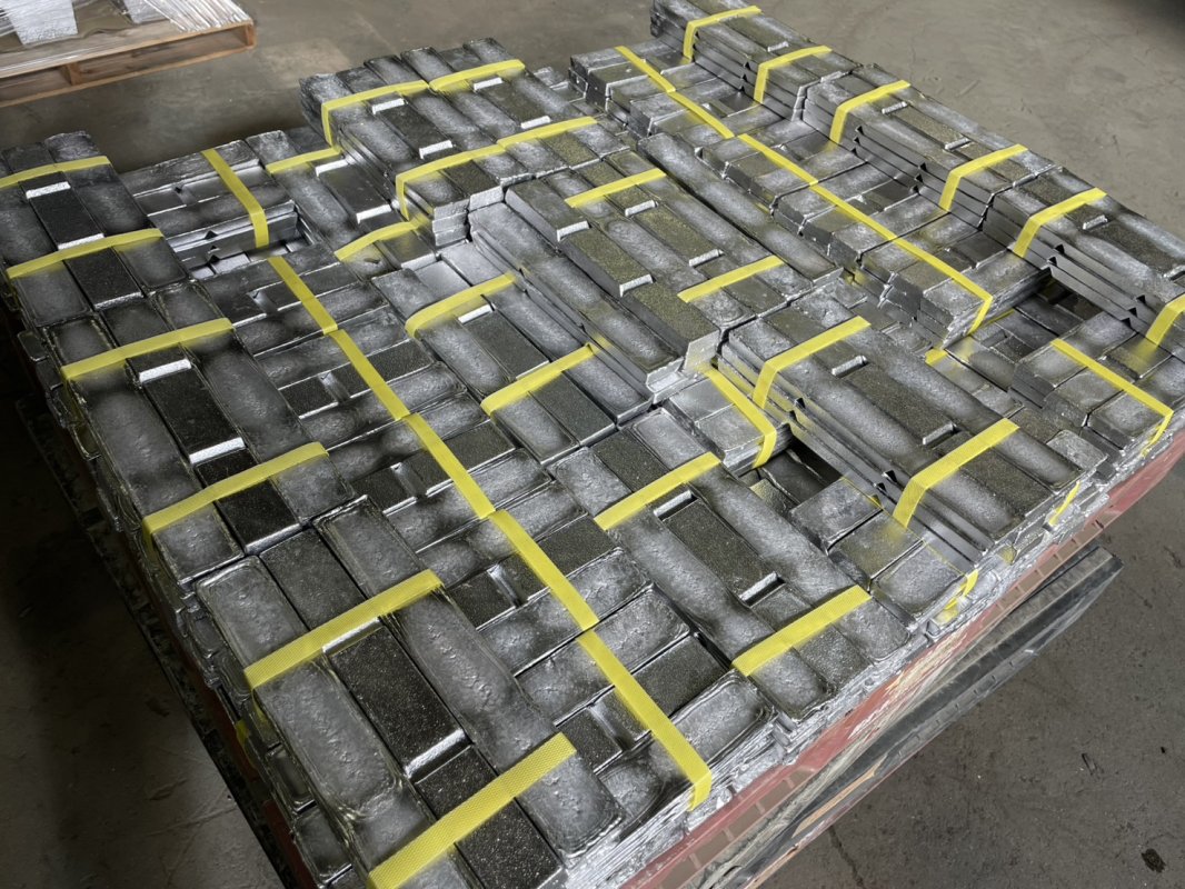 アンチモン合金鉛 2kg丁