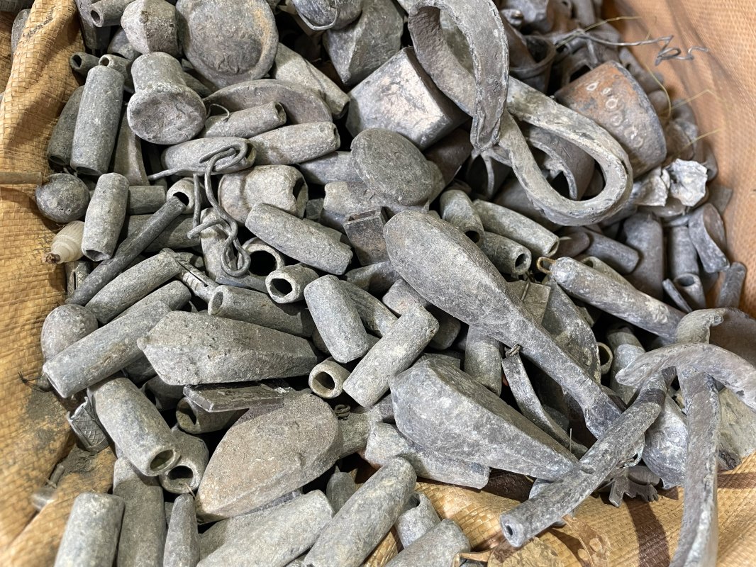 釣りのおもり、錘